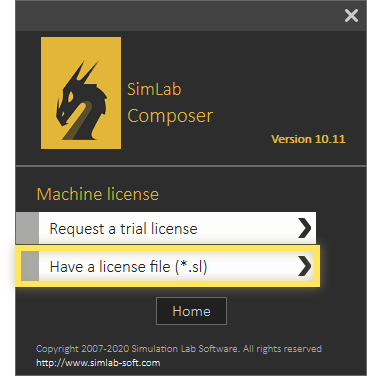SimLab Trial License 5